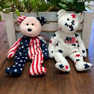 Spangle & Glory Beanie Babies